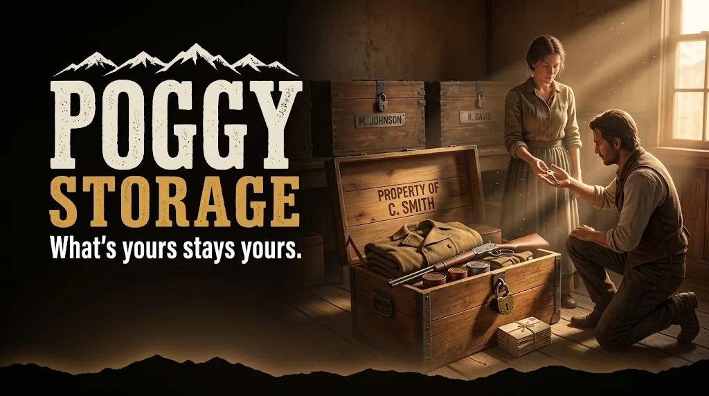 POGGY STORAGE Player-Owned Storage, Any Framework key art